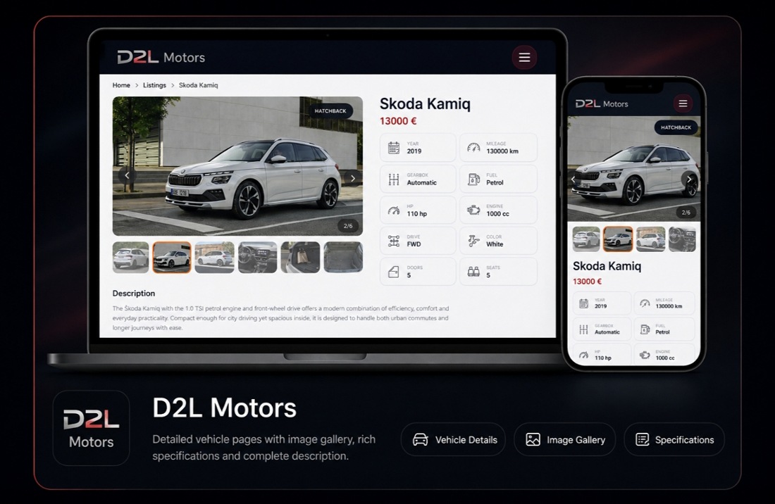 D2L Motors Detail
